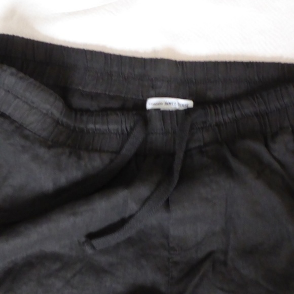 NWOT James Perse Linen Dolphin Shorts Black - Picture 8 of 8